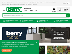 'cwberry.com' screenshot