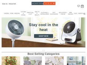 'scottsofstow.co.uk' screenshot