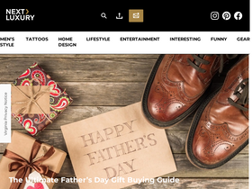 'nextluxury.com' screenshot