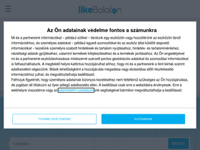 'likebalaton.hu' screenshot