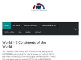 'primalinformation.com' screenshot