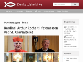 'katolsk.no' screenshot