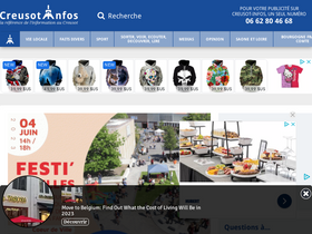 'creusot-infos.com' screenshot