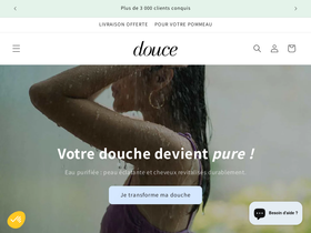 douce homepage screenshot