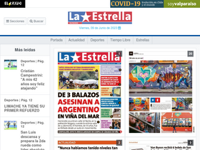 'estrellavalpo.cl' screenshot