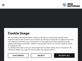 'bmw-motorrad.com' screenshot
