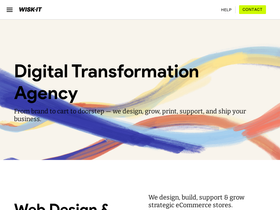 Wisk-it.com homepage screenshot
