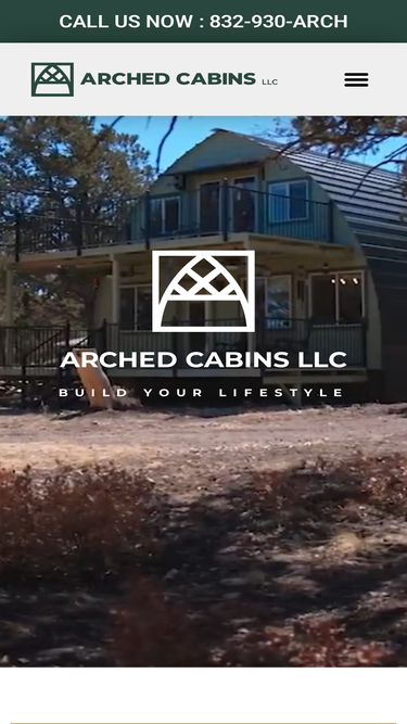 archedcabinsllc.com