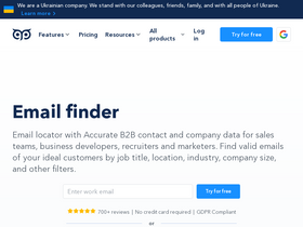 'getprospect.com' screenshot