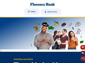 'florencebank.com' screenshot