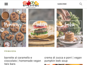 'beautyfoodblog.com' screenshot