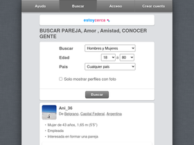'estoycerca.com' screenshot