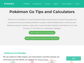 'pokego.org' screenshot