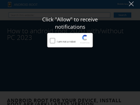 'howtoandroitroot.com' screenshot