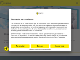 'servicios.uniandes.edu.co' screenshot