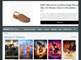'showtimes.com' screenshot
