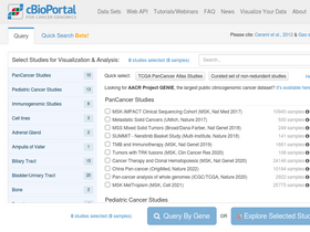 'cbioportal.org' screenshot