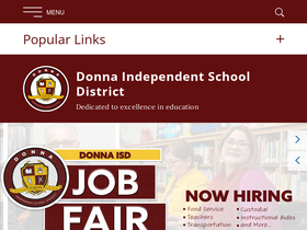 'donnaisd.net' screenshot