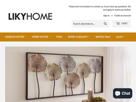 likyhome.com homepage screenshot