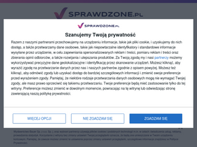 'sprawdzone.pl' screenshot