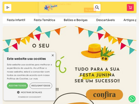 'maxfesta.com.br' screenshot