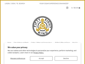 58ring.com homepage screenshot