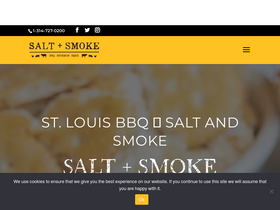 'saltandsmokebbq.com' screenshot
