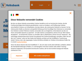 'volksbank.it' screenshot