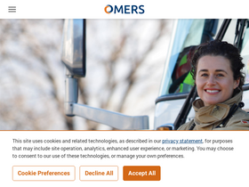 'omers.com' screenshot