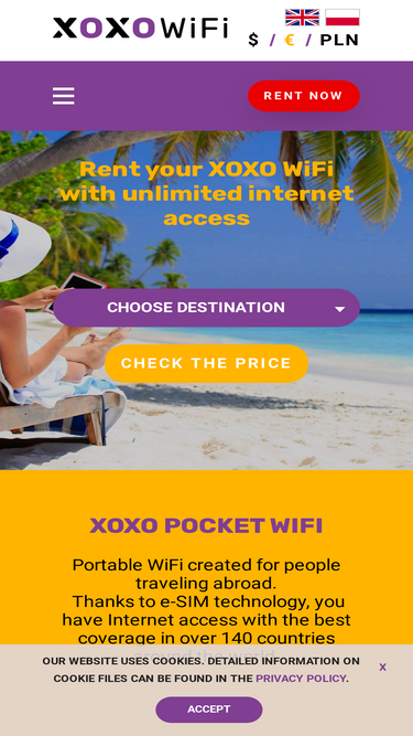 Unlimited Pocket wifi europe rental - HIPPOCKETWIFI