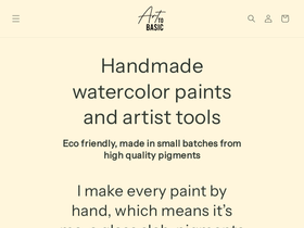 arttobasic.com homepage screenshot