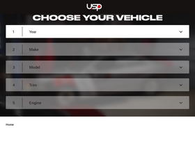 'uspmotorsports.com' screenshot