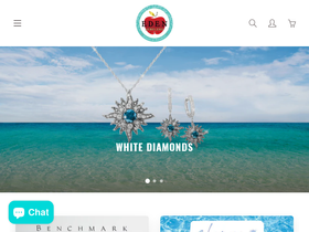 Eden Jewelry homepage screenshot
