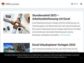 'office-lernen.com' screenshot