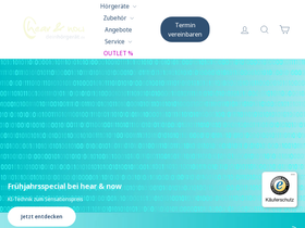 deinhoergeraet.de homepage screenshot