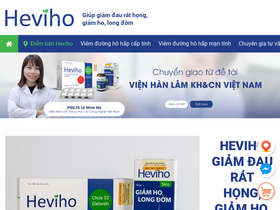 'heviho.vn' screenshot