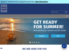 'camdencc.edu' screenshot