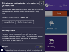 'cheshirewestandchester.gov.uk' screenshot
