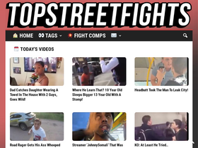 'topstreetfights.com' screenshot