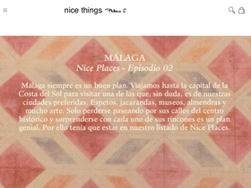 'nicethingspalomas.com' screenshot