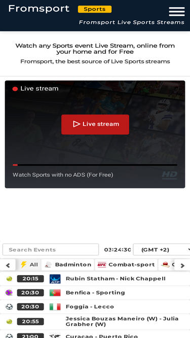 Sportlemon discount live tennis