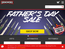 'grindworx.com' screenshot