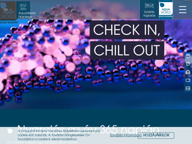 'aquaworldresort.hu' screenshot