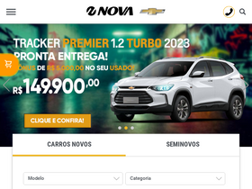 'chevroletnova.com.br' screenshot