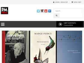 'pmpress.org' screenshot