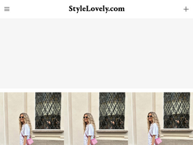 'stylelovely.com' screenshot