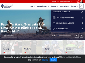 'egm.gov.tr' screenshot