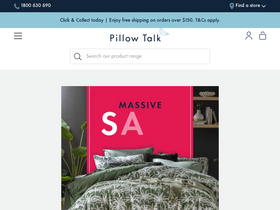 'pillowtalk.com.au' screenshot