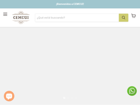 cemcui.com.mx homepage screenshot