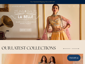 'lashkaraa.com' screenshot